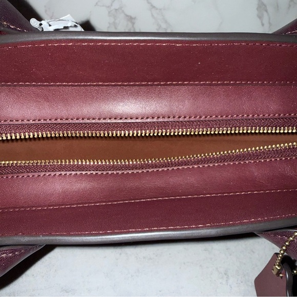 Coach Empire Carryall Bag 34 Merlot NWT - Picture 6 of 8